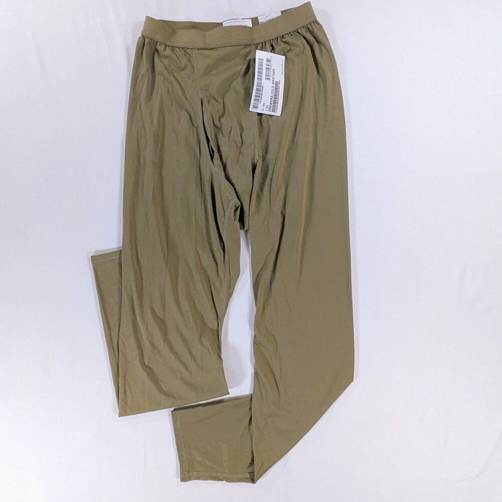 US Military Milliken Light Weight Cold Weather Drawers Small Reg New with Tags